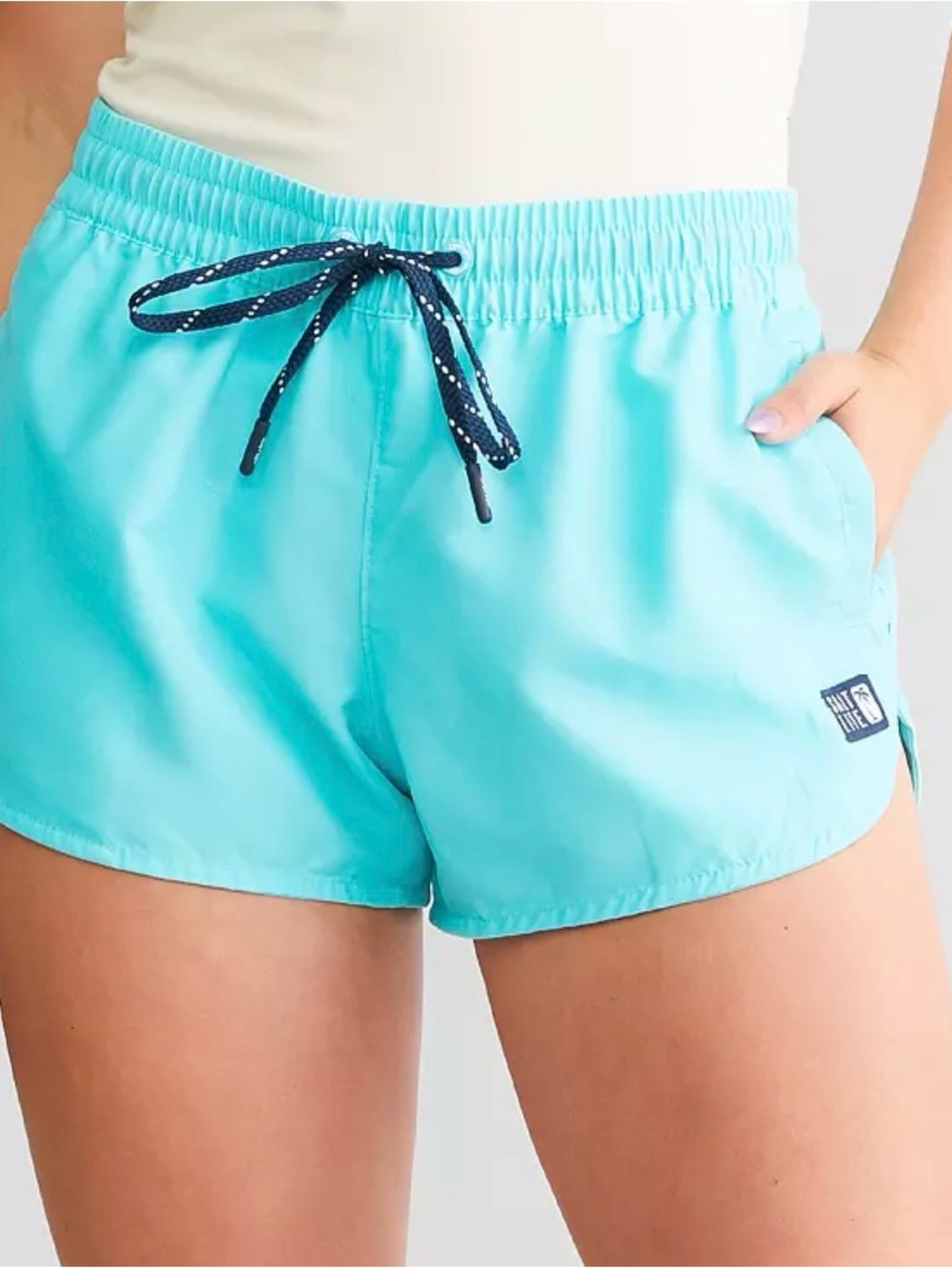 Salt Life Light Turquoise Swim Shorts Size Large Perfect for Watersports